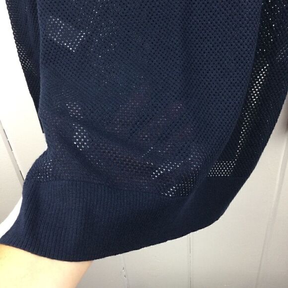 Smartwool Tunic Sweater NWT Navy & Gray Wool V-neck - Picture 13 of 13